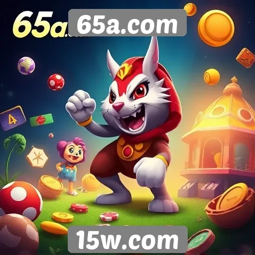 Exploração dos jogos disponíveis em 65a.com